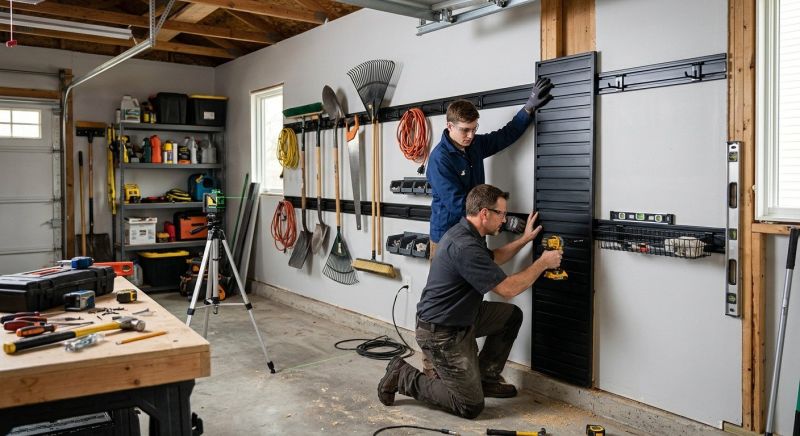 Garage Tool Rack Installation in Annapolis, MD