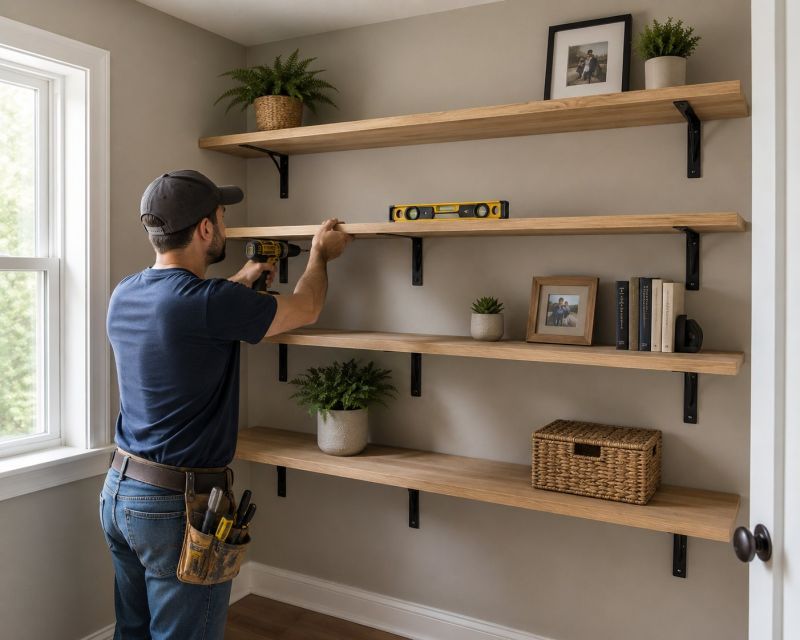 Shelving System Installation in Greensboro, NC