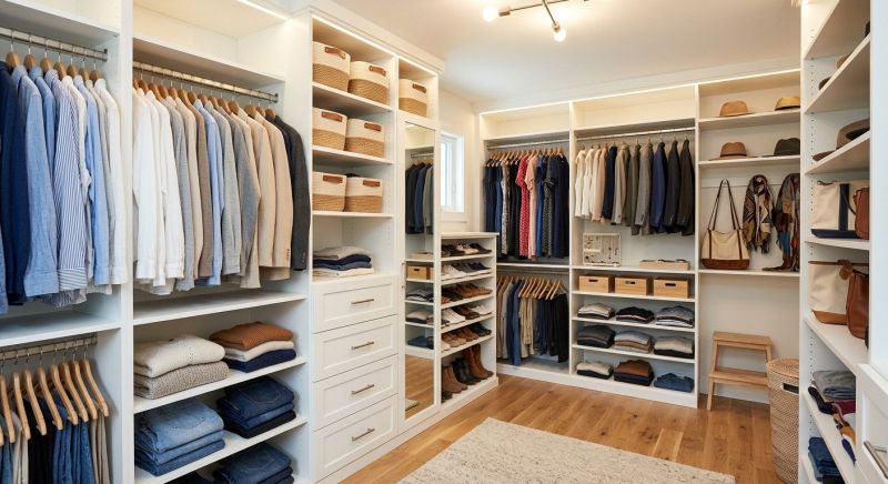 Walk In Closet Installation in Winston Salem, NC