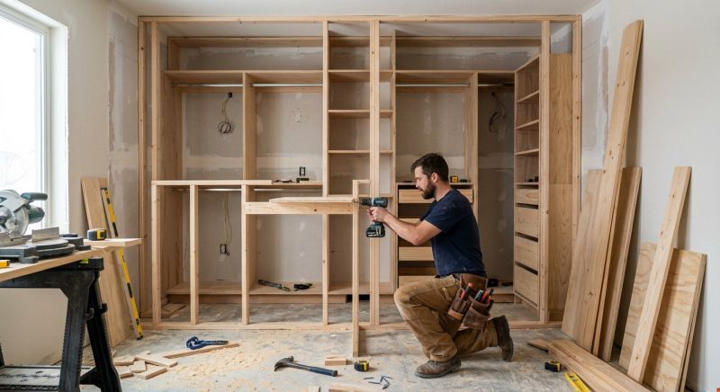 Wardrobe Construction in Greensboro, NC