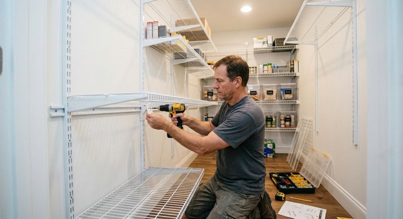 Basement Storage Installation in Winston Salem, NC