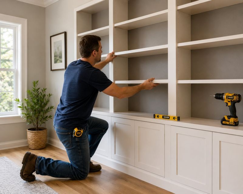 Bookcase Installation in Annapolis, MD