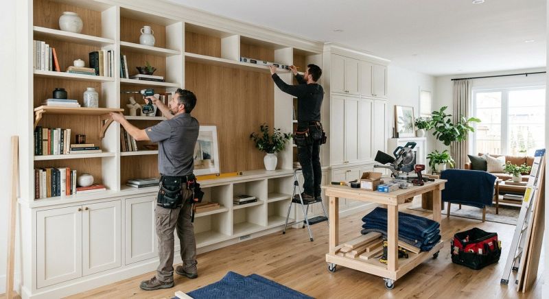 Bookcase Installation in Alexandria, VA