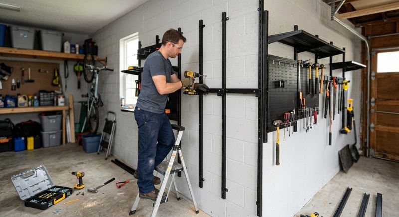 Ceiling Rack Installation in Annapolis, MD