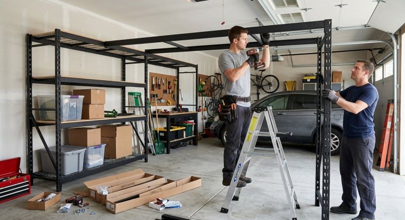 Ceiling Rack Installation in Arlington, VA