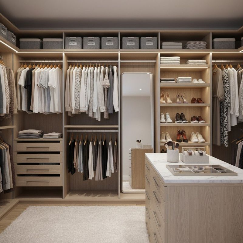 Closet Cabinet Installation in Frederick, MD
