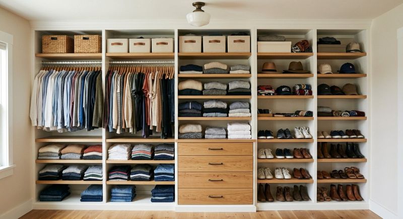 Closet Shelving Installation in Greensboro, NC