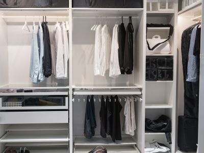 Mudroom Organization detail