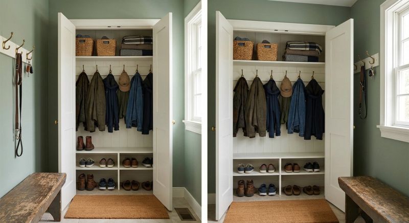 Mudroom Closet Installation in Annapolis, MD