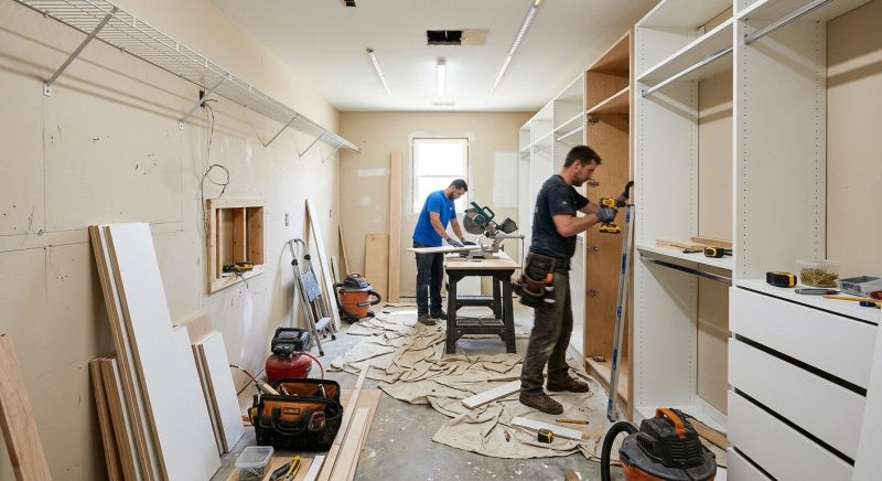 Mudroom Closet Installation in Alexandria, VA