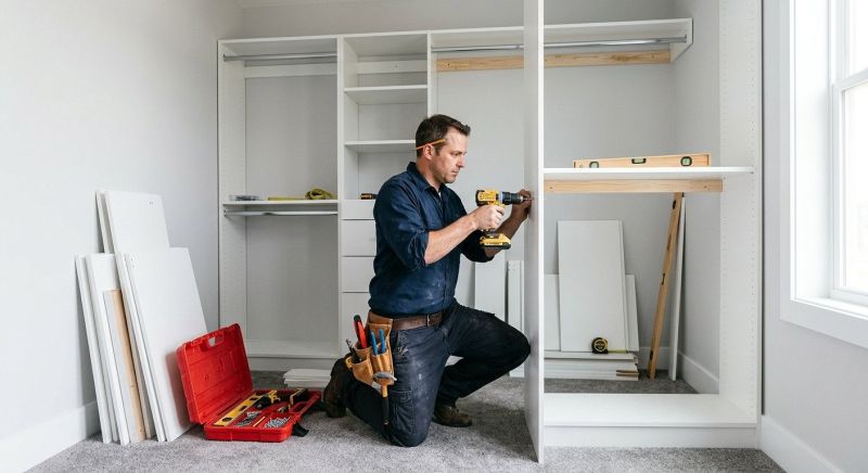 New Closet Intallation in Frederick, MD
