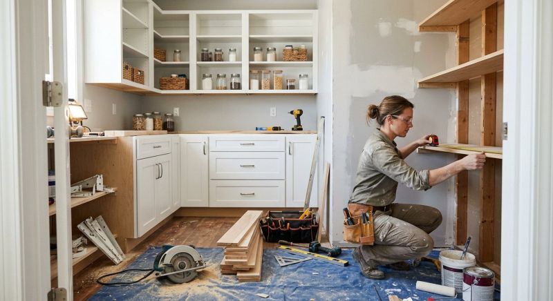 Pantry Construction in Alexandria, VA