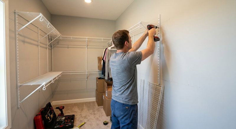 Shelving System Installation in Frederick, MD