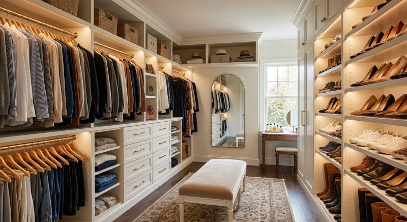 Walk In Closet Remodeling in Alexandria, VA